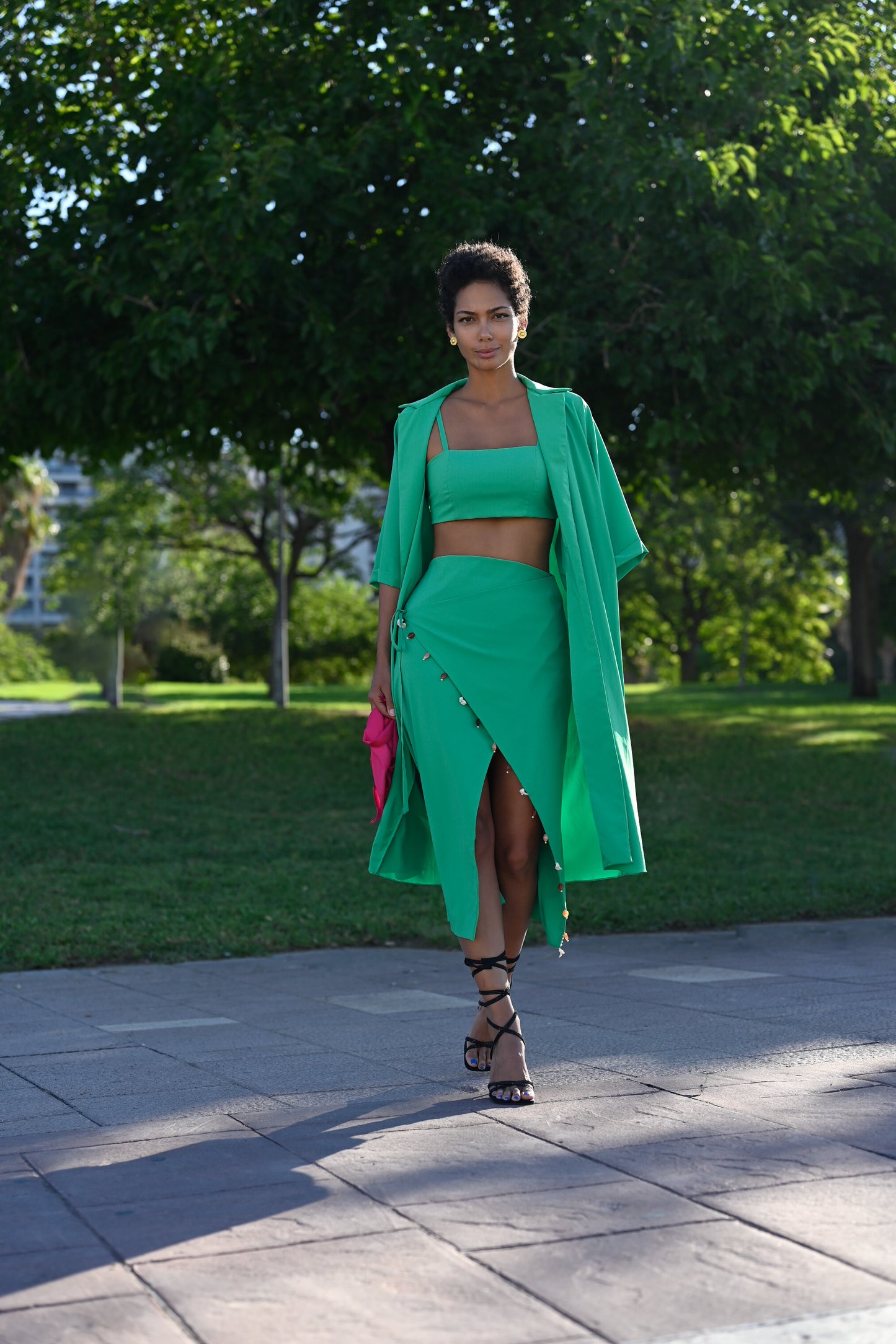 BLUSON “V Coral”